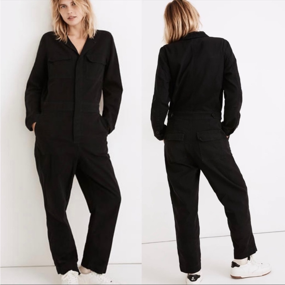 Madewell signature denim coveralls jumpsuit